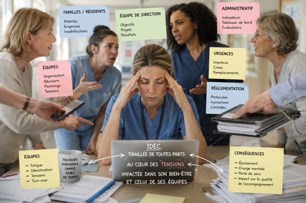 charge mentale et Organisation du temps